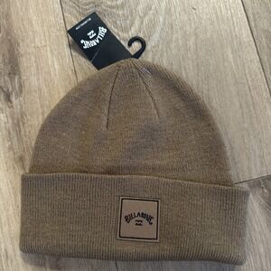 Billabong Men's Knit Lennon Beanie Brown OSFM NEW Outdoors Skiing